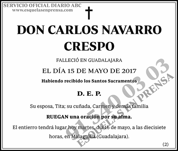 Carlos Navarro Crespo